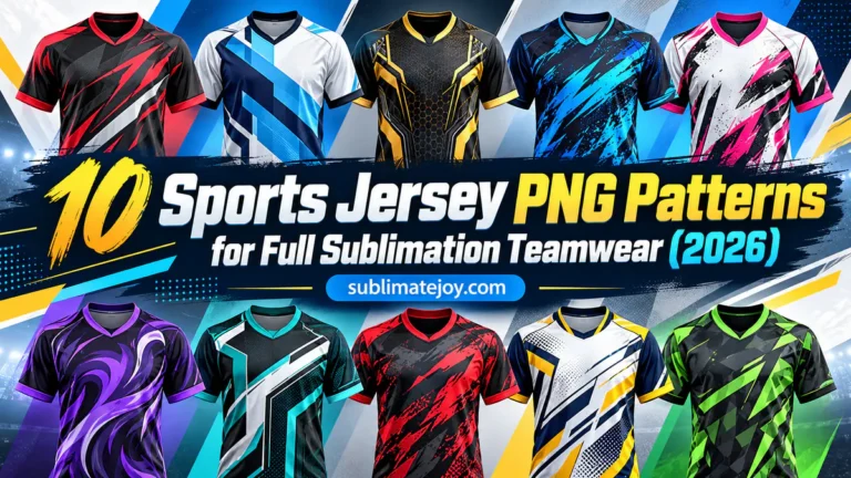 10 Sports Jersey PNG Patterns for Full Sublimation Teamwear (2026)