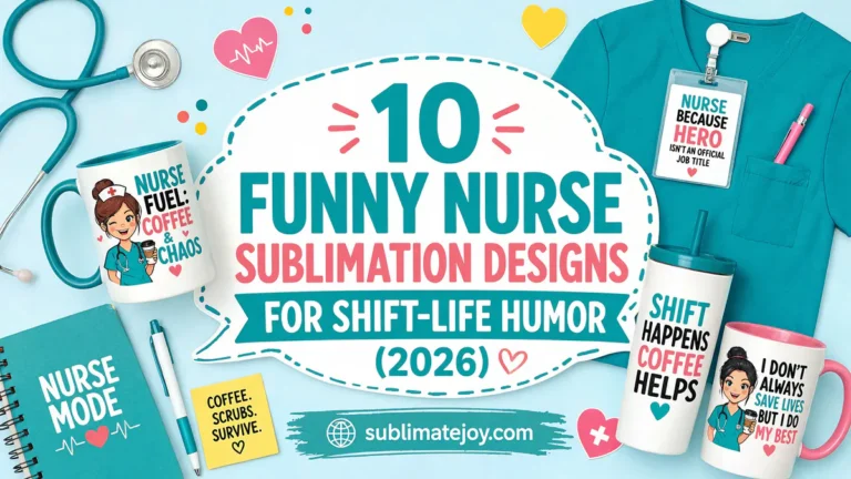 10 Funny Nurse Sublimation Designs for Shift-Life Humor (2026)