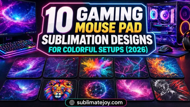 10 Gaming Mouse Pad Sublimation Designs for Colorful Setups (2026)
