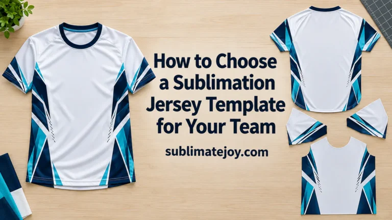 How to Choose a Sublimation Jersey Template for Your Team