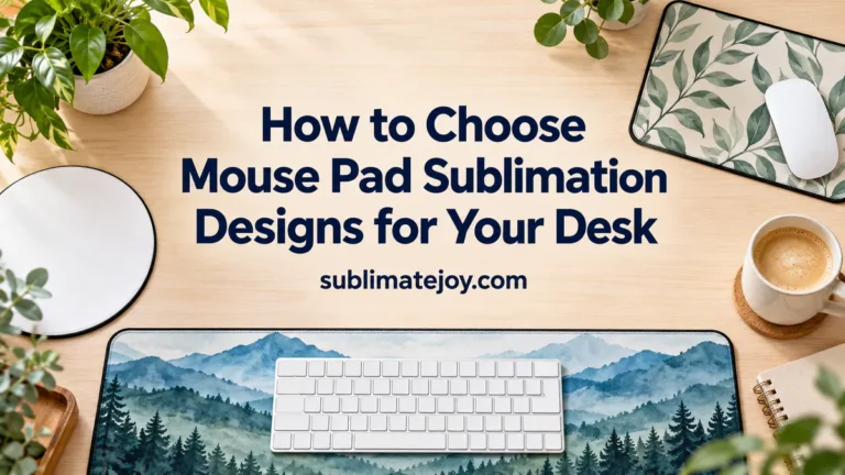 How to Choose Mouse Pad Sublimation Designs for Your Desk