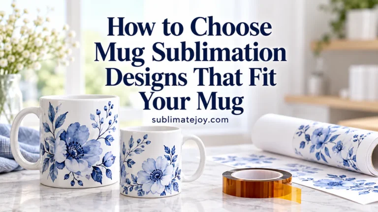 How to Choose Mug Sublimation Designs That Fit Your Mug