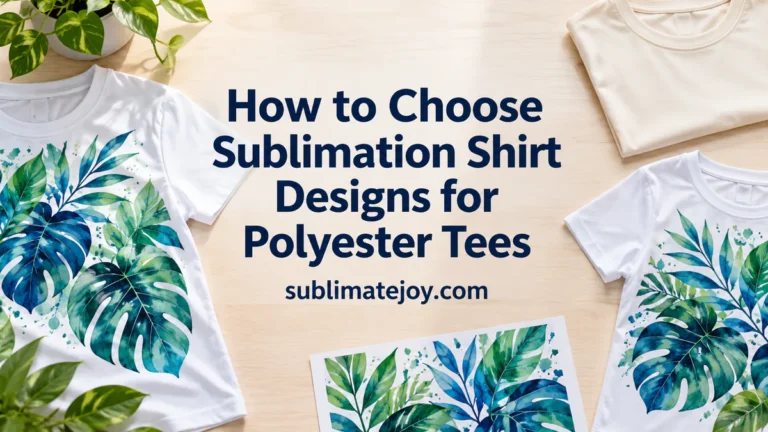 How to Choose Sublimation Shirt Designs for Polyester Tees