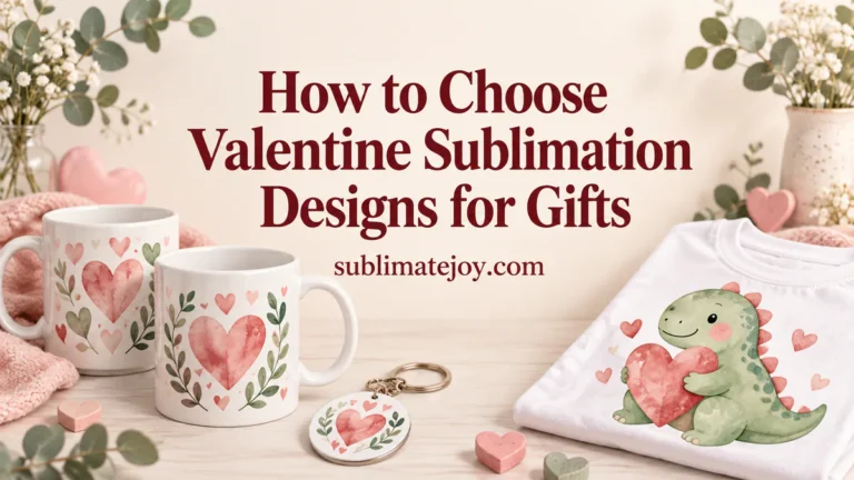 How to Choose Valentine Sublimation Designs for Gifts