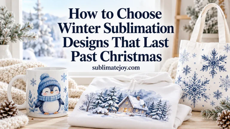 How to Choose Winter Sublimation Designs That Last Past Christmas