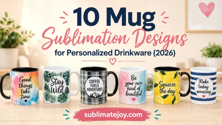 10 Mug Sublimation Designs for Personalized Drinkware (2026)