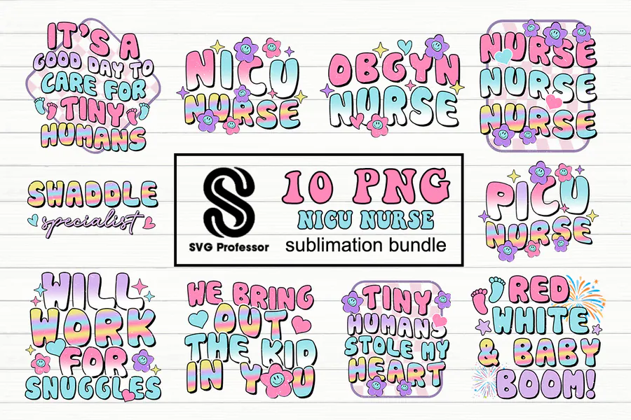 Pastel NICU nurse sayings about caring for tiny humans