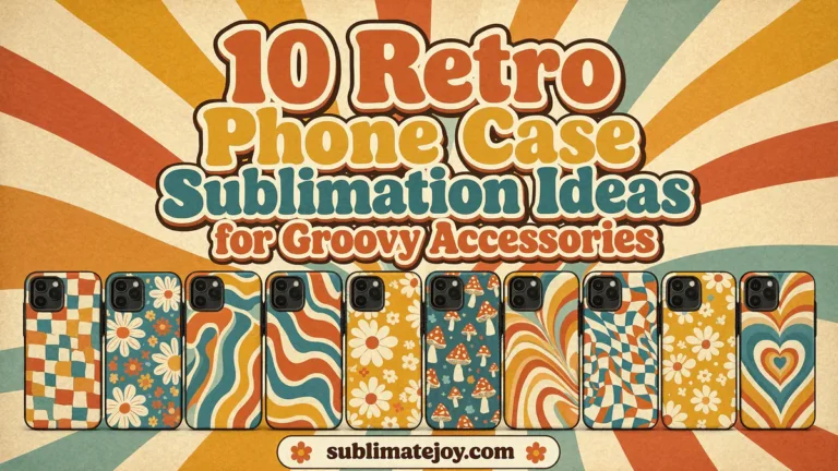 10 Retro Phone Case Sublimation Ideas for Groovy Accessories (2026)