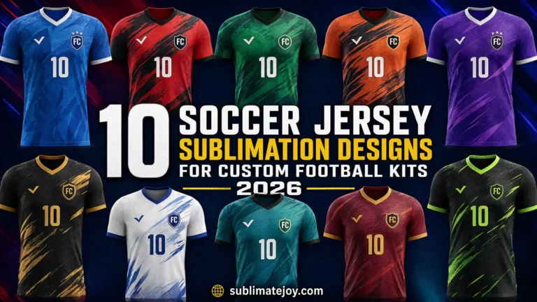 10 Soccer Jersey Sublimation Designs for Custom Football Kits (2026)