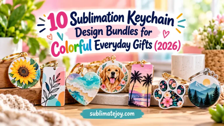 10 Sublimation Keychain Design Bundles for Colorful Everyday Gifts (2026)