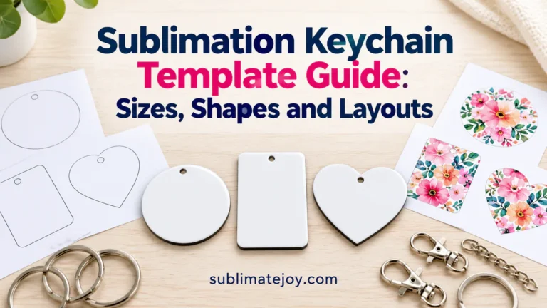 Sublimation Keychain Template Guide: Sizes, Shapes and Layouts