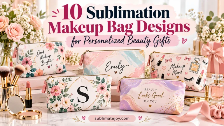 10 Sublimation Makeup Bag Designs for Personalized Beauty Gifts (2026)