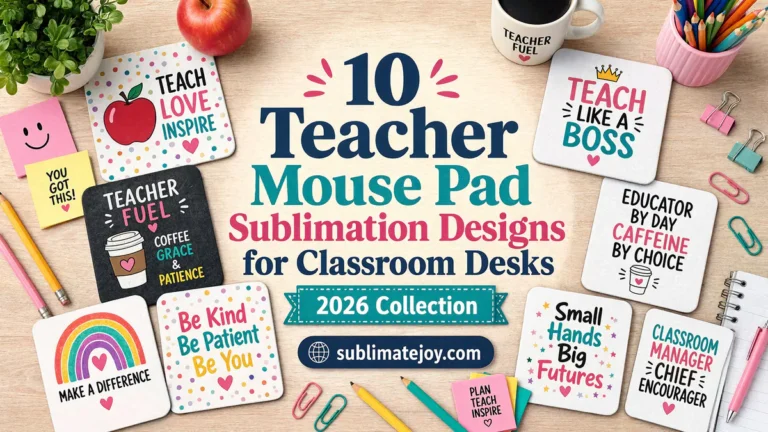 10 Teacher Mouse Pad Sublimation Designs for Classroom Desks (2026)