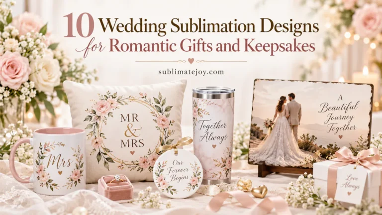 10 Wedding Sublimation Designs for Romantic Gifts and Keepsakes (2026)